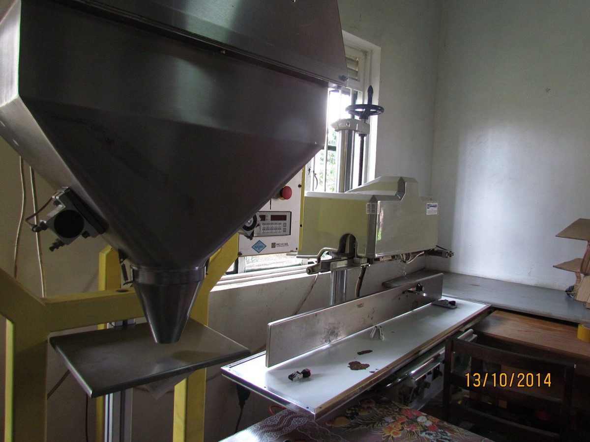 koekje met roasting machine