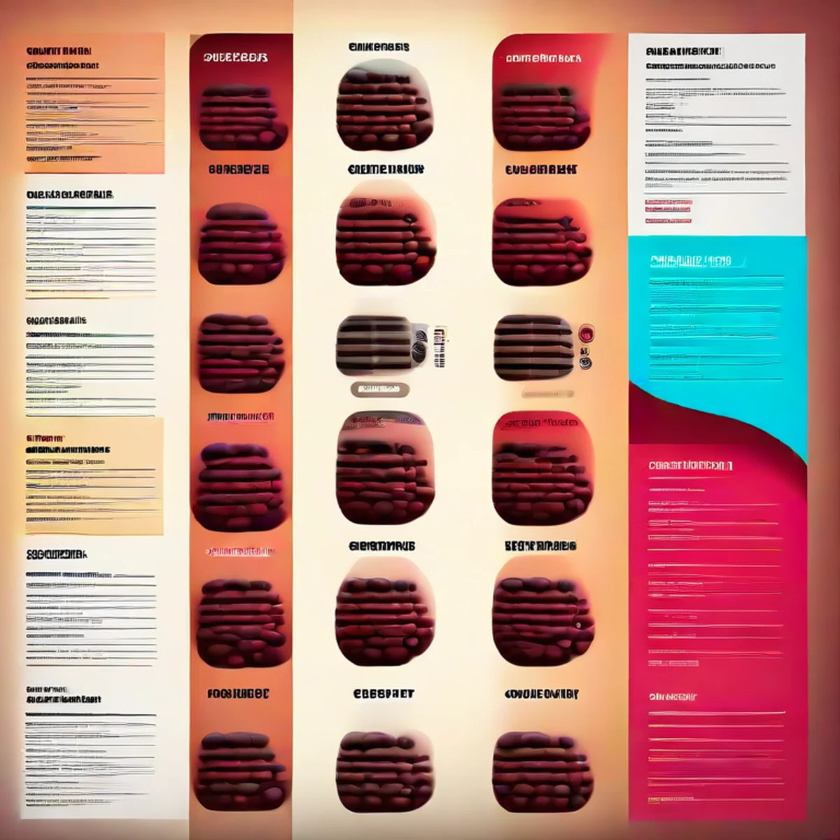 Coffee bean classification chart with Arabica and Robusta labels