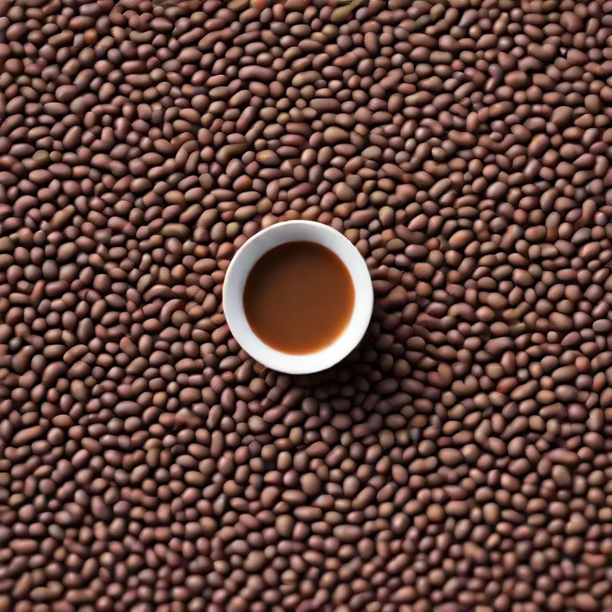 arabica e robusta beans