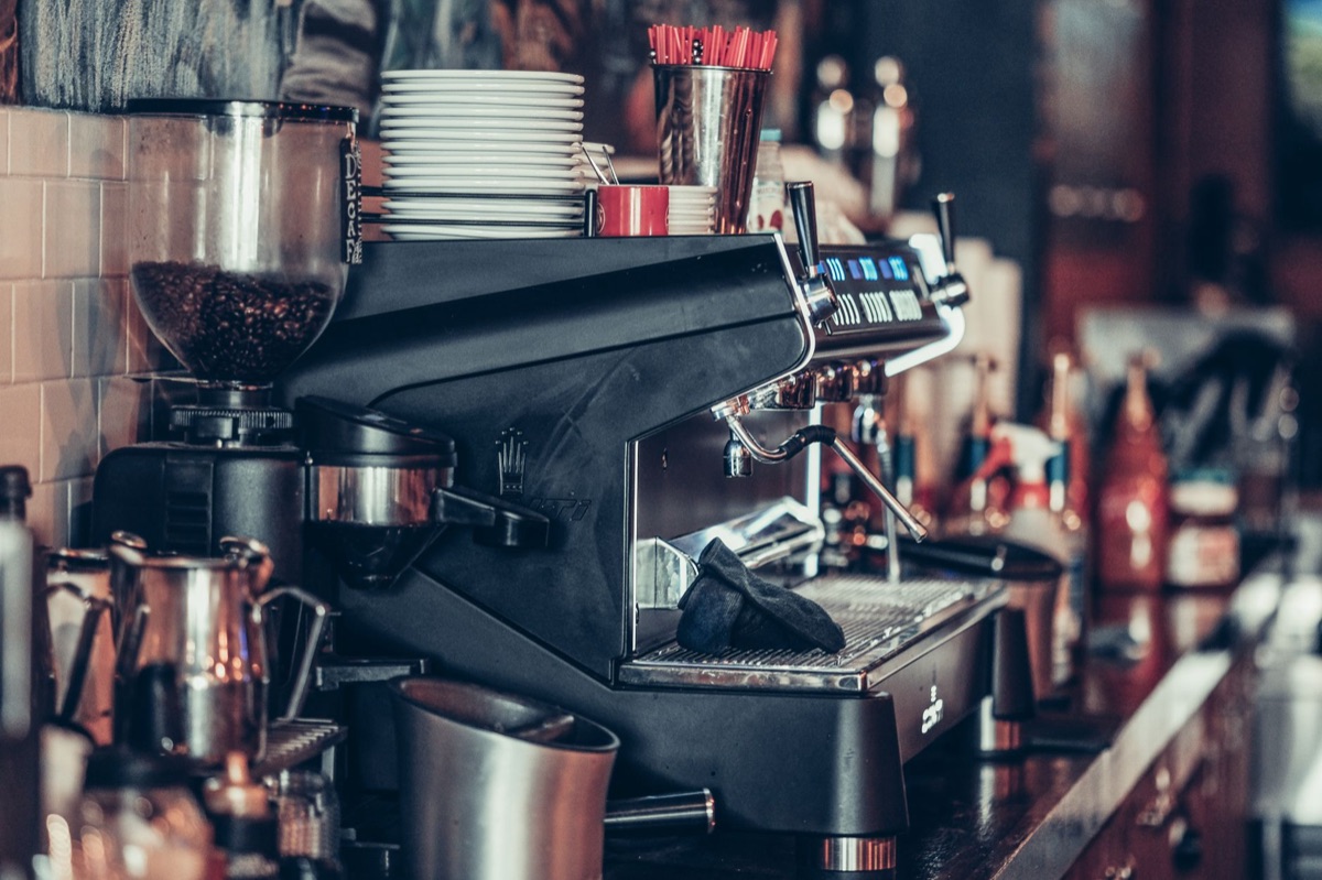coffee machine with timer