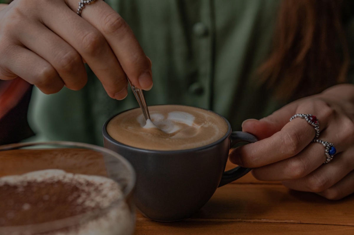 Italienisches Kaffeekultur-Logo