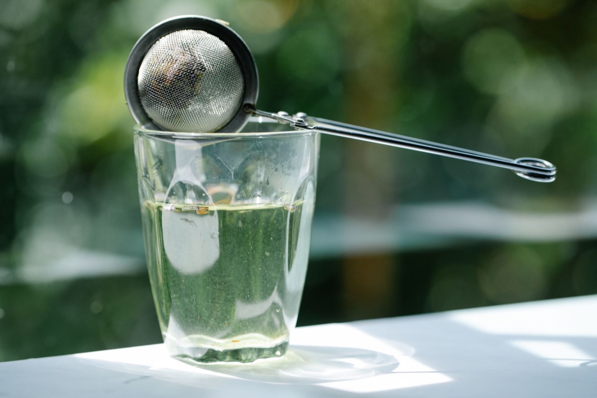 Coffee substitute beverage with herbal infuser and natural ingredients