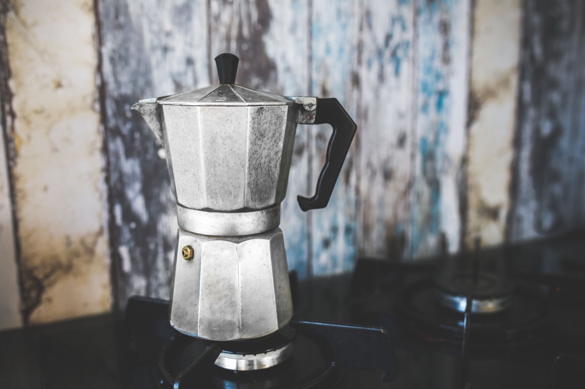 pot de café tradicional