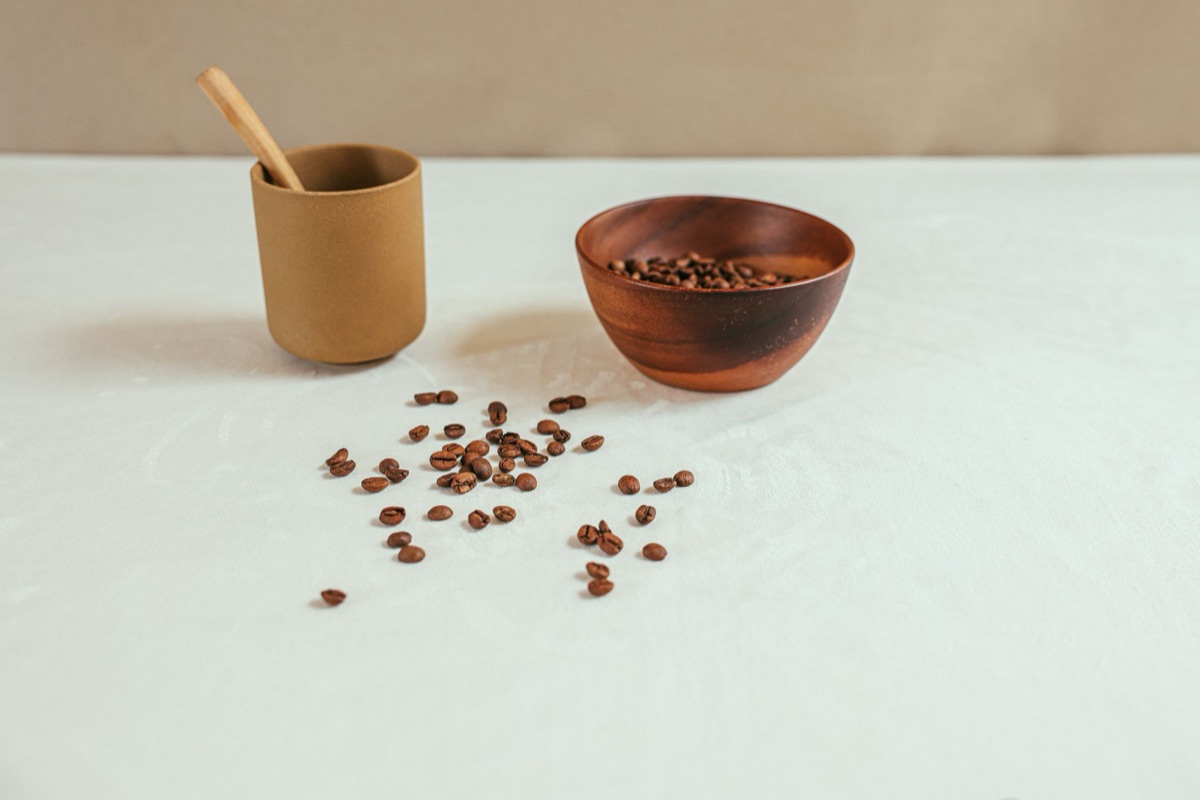 strumenti per la degustazione del caffè e cucchiai da cupping