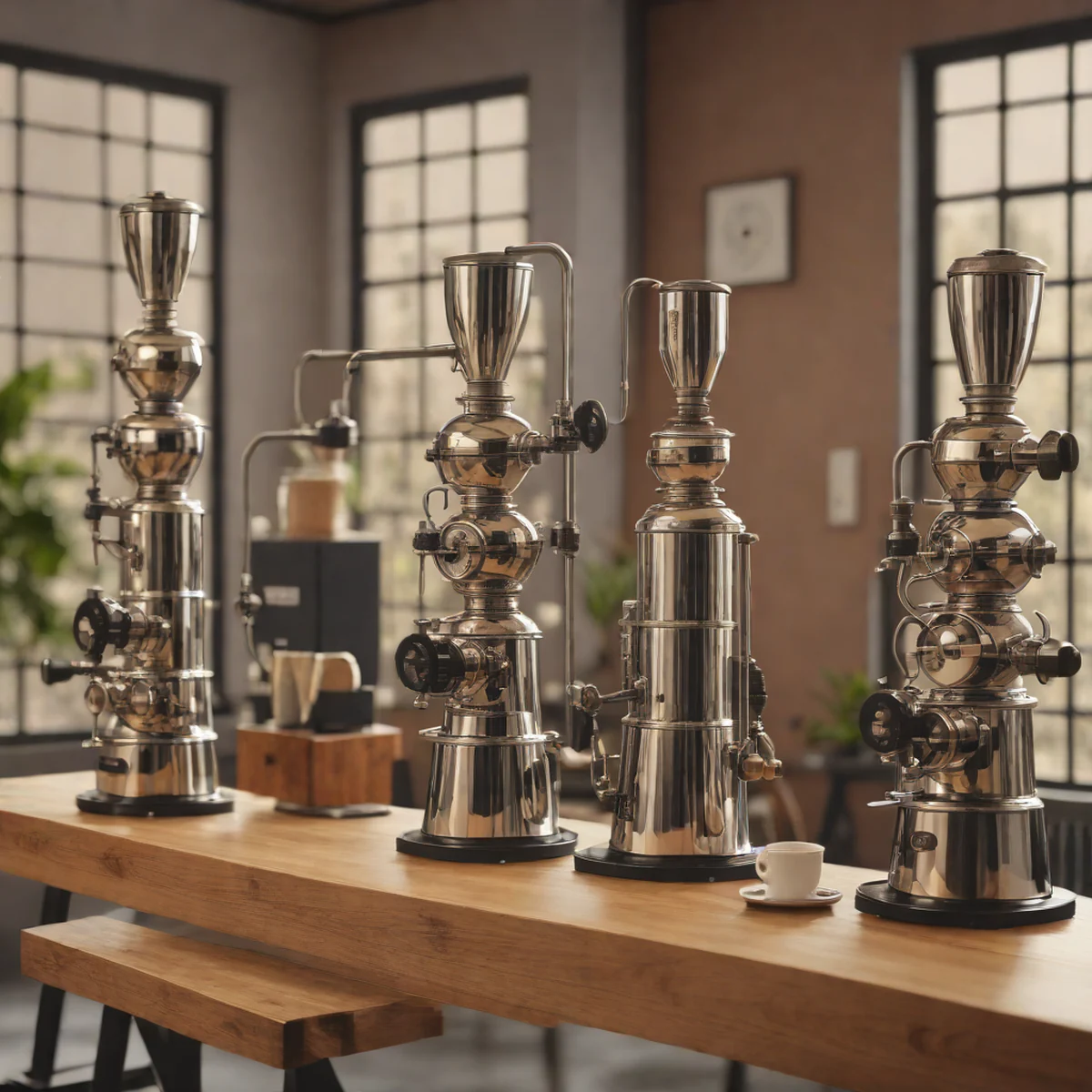 Flavor differences at each stage of coffee bean roasting: Light, Medium, and Dark.